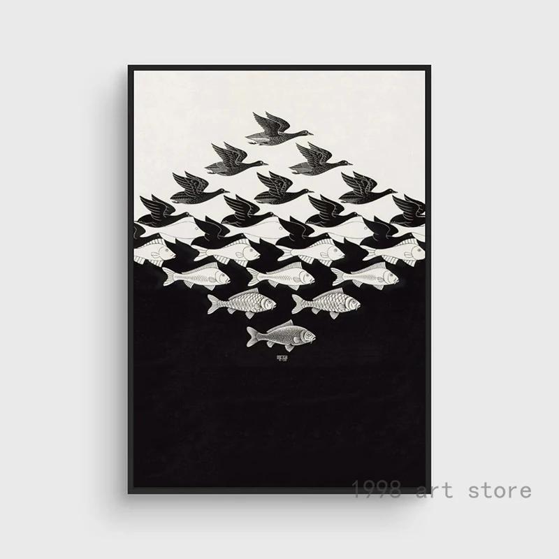 ϴ  , 1938 M.C. Escher-ȭ Ʈ ߻ , ĵ ȸȭ,  μ ׸, Ž, , Ȩ , Cuadros